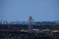 International Airport in Lava Field on Big Island, Kona Hawaii