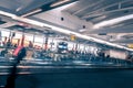 International airport terminal views Royalty Free Stock Photo