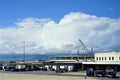 Thunderheads form over Salt Lake City airport