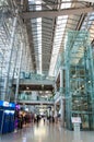 International arrivals exit at Suvarnabhumi Airport in Bangkok ,Thailand