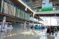 International arrivals exit at Suvarnabhumi Airport in Bangkok ,Thailand