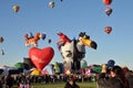 International Balloon Fiesta 2016 in Albuquerque Royalty Free Stock Photo