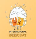 International Beer Day Royalty Free Stock Photo