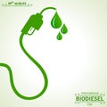 International Biodiesel Day Greeting for Eco Environment - 10 August Royalty Free Stock Photo