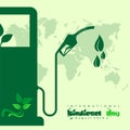 International Biodiesel Day Vector Design on 10th of August