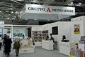 International Book Fair, Turin, Italy - 14 october 2021: Visitors stroll through the stands of publishers Royalty Free Stock Photo