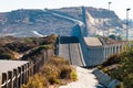 International Border Wall Between San Diego, California and Tijuana, Mexico Royalty Free Stock Photo