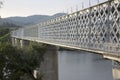 International Bridge in Tuy and Valencia Royalty Free Stock Photo