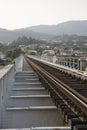 International Bridge in Tuy and Valencia Royalty Free Stock Photo