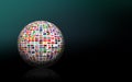 International Business Globe Royalty Free Stock Photo