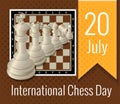 The International chess day is celebrated annually on July 20,