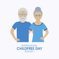 International Childfree Day vector