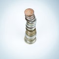 International Coins Royalty Free Stock Photo