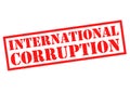 INTERNATIONAL CORRUPTION Royalty Free Stock Photo