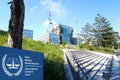 The International Criminal Court. ICC in Hague, Netherlands.