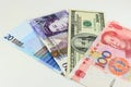 International Currencies Royalty Free Stock Photo