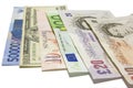 International Currencies Royalty Free Stock Photo