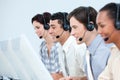 International customer service representatives Royalty Free Stock Photo