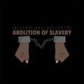 International day for the abolition of slavery