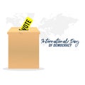 International Day of Democracy Vector Illustration