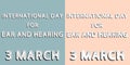 International Day for Ear and Hearing