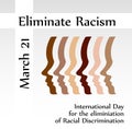 International day for the elimination of Racism March 21