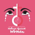 International Day for the Elimination of Violence Against Women Royalty Free Stock Photo