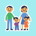 International Day of Families Sticker