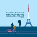 International Day Of Francophonie Royalty Free Stock Photo