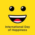 International Day of Happiness banner