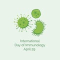 International Day of Immunology vector