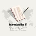 International Day Of Imprisoned Writer