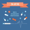 International Day June Drug Awareness Prevention