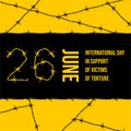 International day in support of victims of torture