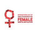 International day of Zero Tolerance for Female Genital Mutilation