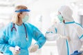 International doctor team. Hospital medical staff Royalty Free Stock Photo