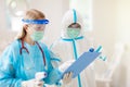 International doctor team. Hospital medical staff Royalty Free Stock Photo