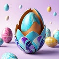 This International Easter on March 31, 2024, let\'s celebrate with a unique and modern twist on traditional Easter decor. Royalty Free Stock Photo