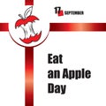 International Eat An Apple Day Royalty Free Stock Photo