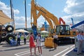 International exhibition Construction equipment and technologies on JUNE 06, 2013. Moscow, Russia.