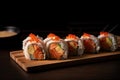 international fast food chain offering made-to-order sushi rolls