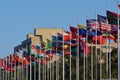 The International Flag Display in Canberra Parliamentary Zone Australia Capital Territory