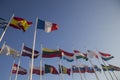 International flags Royalty Free Stock Photo