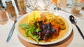 International Foods - Delicious,curry dish served in one of Sydney& x27;s best vegetarian restaurants