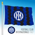 International Football Club flag and coat of arms team in the new Super League championship