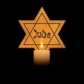 International Holocaust Remembrance Day vector, January 27. World War II Remembrance Day