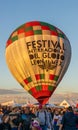 International Hot Air Balloon Fiesta in Albuquerque Royalty Free Stock Photo