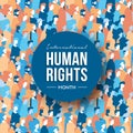 International Human Rights month of people group