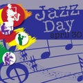 International Jazz Day Royalty Free Stock Photo