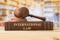 International law Royalty Free Stock Photo